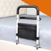 KEKOY Bed Rail for Seniors, Adjustable Bed Assist Bar with Two Handle & Storage Pocket Bed Rails for Elderly Adult