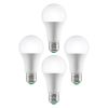 VEVOR Smart Light Bulbs, 4-Pack, 9W Multicolor LED Bulbs, 800 Lumens with Smart Control Compatibility for Vera, Google Assistant, Amazon Alexa, iOS