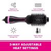 One-Step Hair Dryer and Styler Volumizer with Negative Ion Anti-frizz Ceramic Titanium Barrel Hot Air Brush Hair Straightener. for Long Hairs